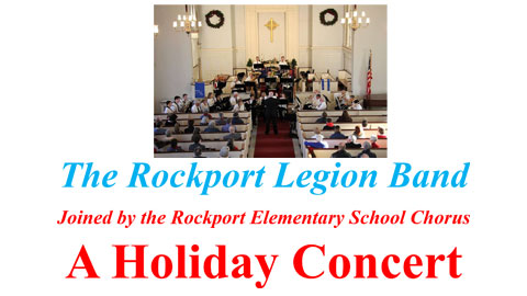 Rockport Legion Band Holiday Concert