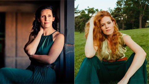 Edie Carey and Megan Burtt