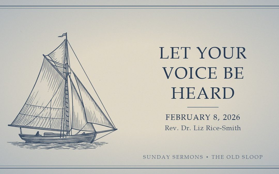 Let Your Voice Be Heard
