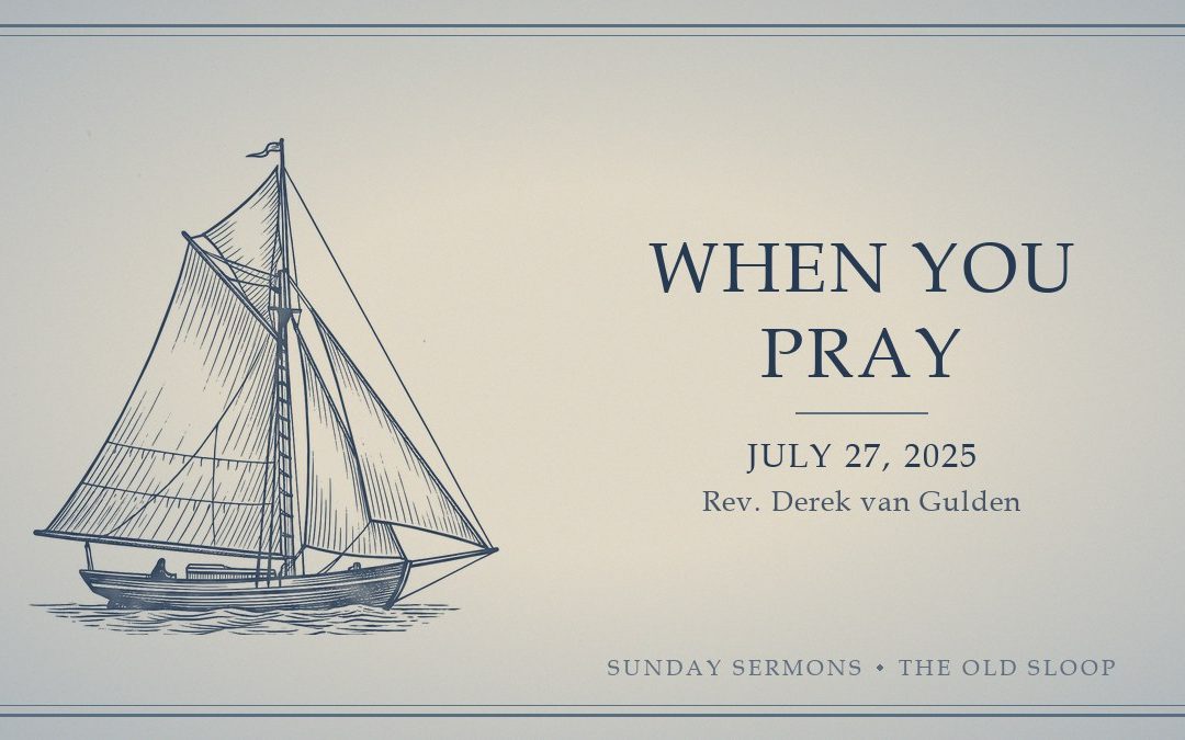 When You Pray